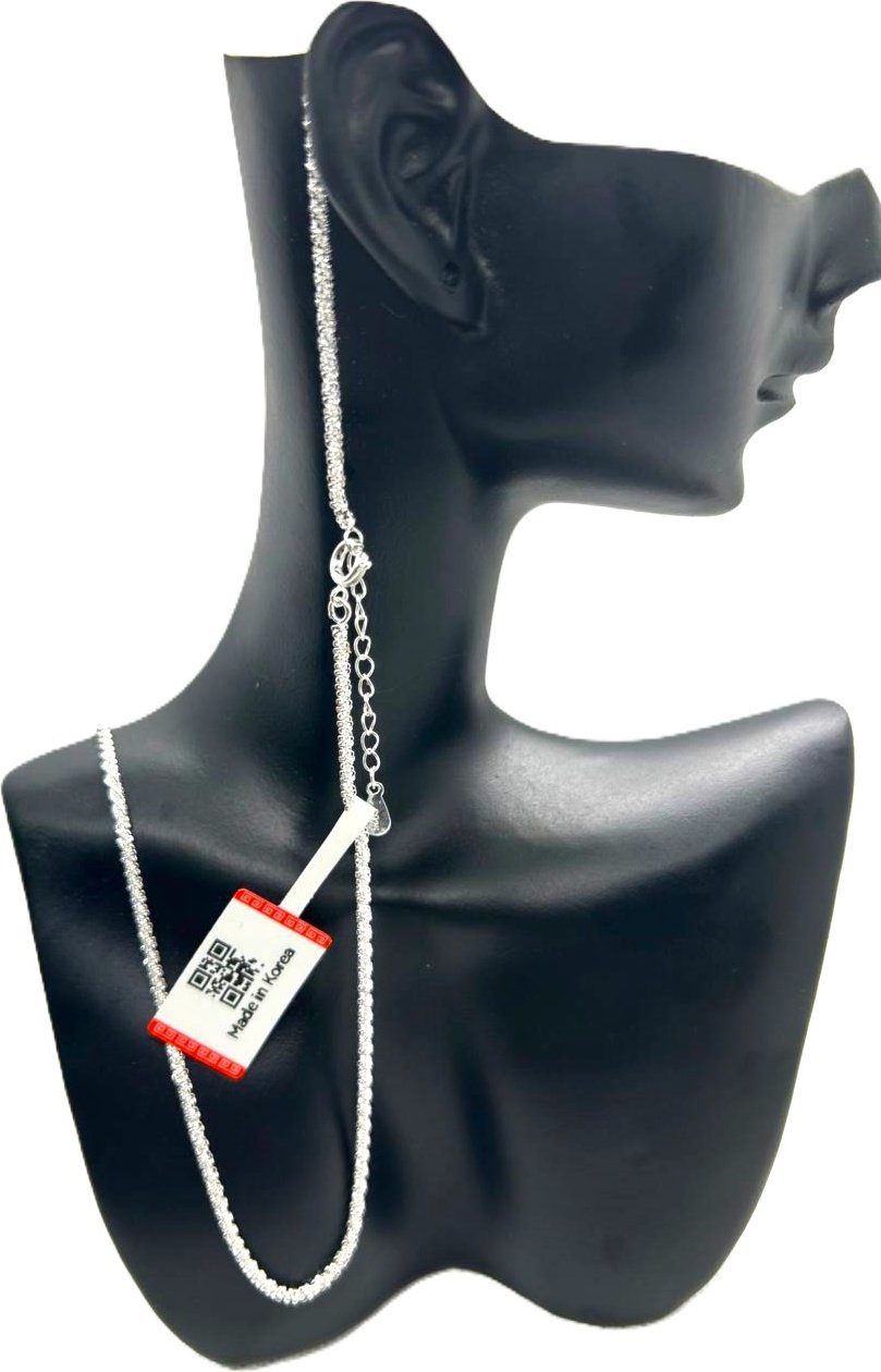 Цепь Diamant Exclusive Korean 2849 длина 55 см, вес 5.93 г серебро, плетение фантазийное купить,NaN