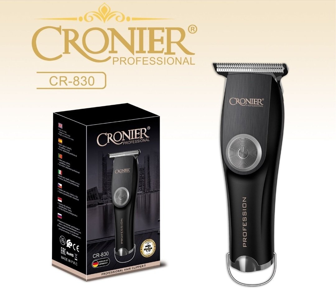 Cronier машинка для стрижки CR-830 черный
