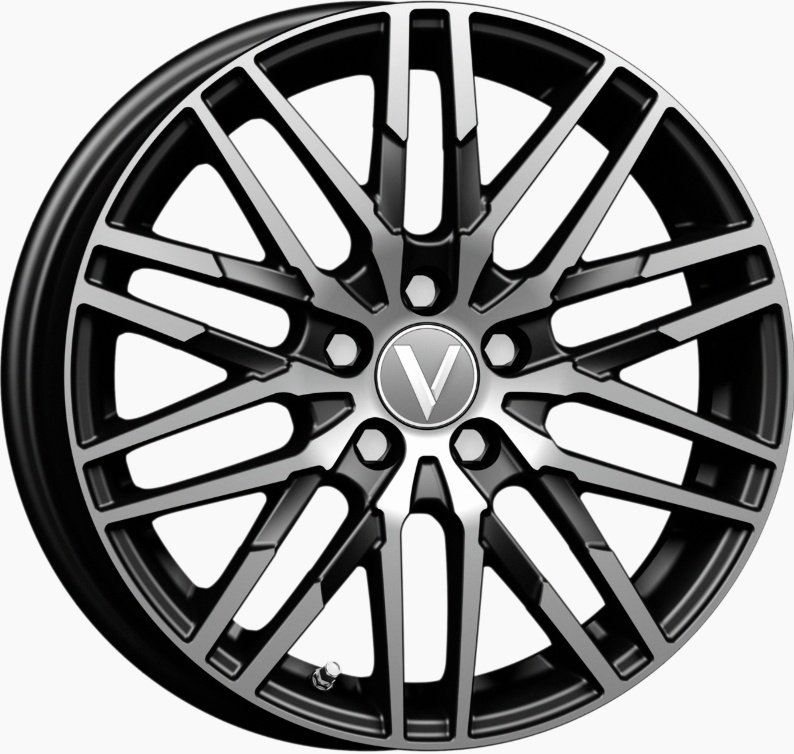 Carwel 229 6x16/4x100 D60.1 ET50 4 диска черный, серебристый купить,370000