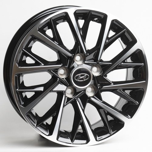 Kipardo HND16001 6.5x16/5x114.3 D67.1 ET46 4 диска черный, серебристый