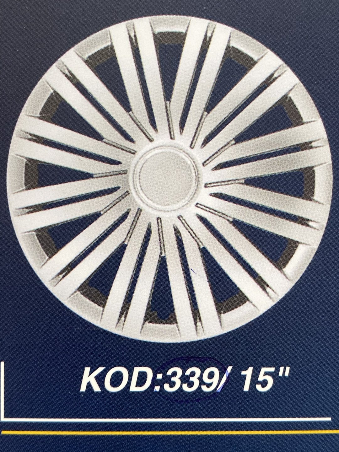 Wheel Covers колпак 339 15 серебристый 4 шт