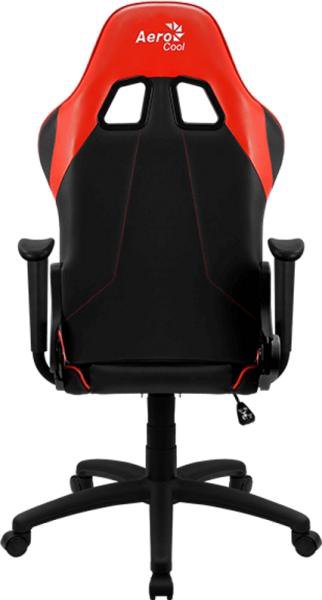 Игровое кресло Aerocool AC100 AIR BR черно-красное
