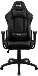 Игровое кресло Aerocool AC110 AIR BB черно-синее