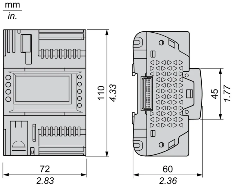 Реле управления Schneider Electric TM172PDG18R