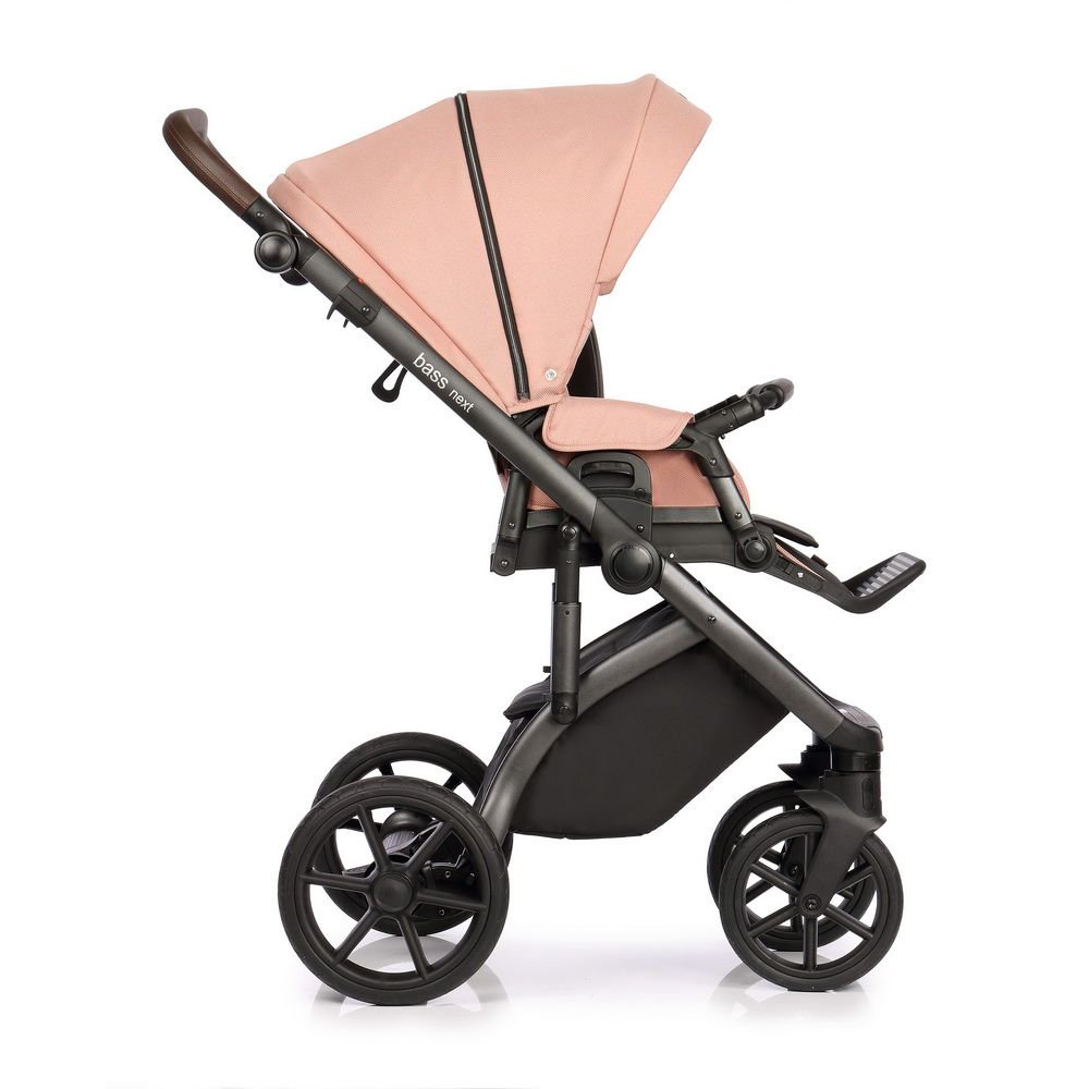 Коляска 2в1 Roan Bass Next RN026/1 Rosy Mood/Dark brown купить,NaN