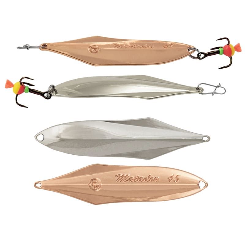 Блесна зимняя Ecopro Matador 45мм 4гр Silver/Copper купить,NaN
