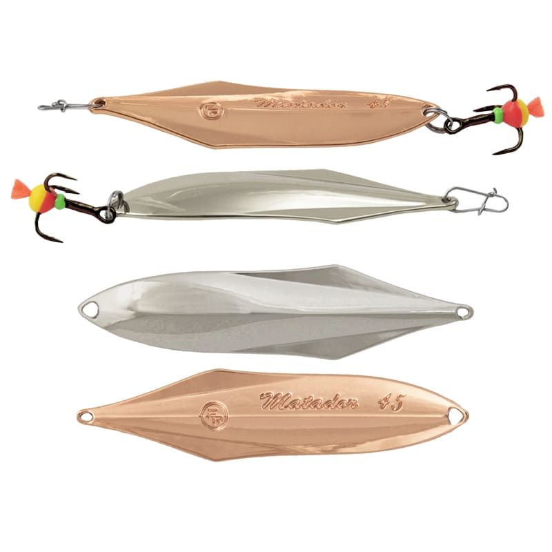 Блесна зимняя Ecopro Matador 45мм 4гр Silver/Copper купить,NaN