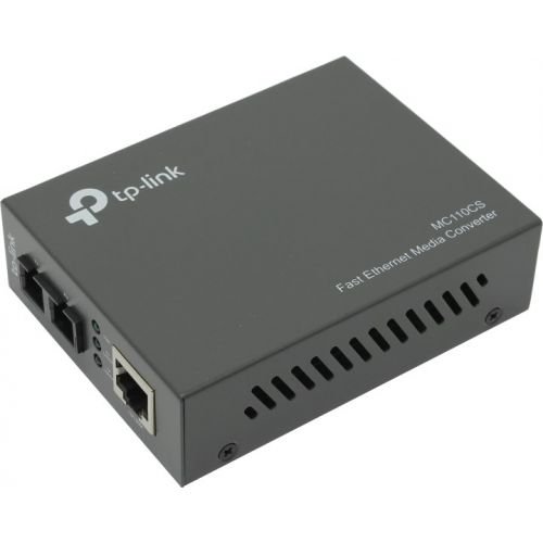 Медиаконвертер TP-Link MC110CS черный - ForteMarket Медиаконвертер TP-Link MC110CS черный купить,0