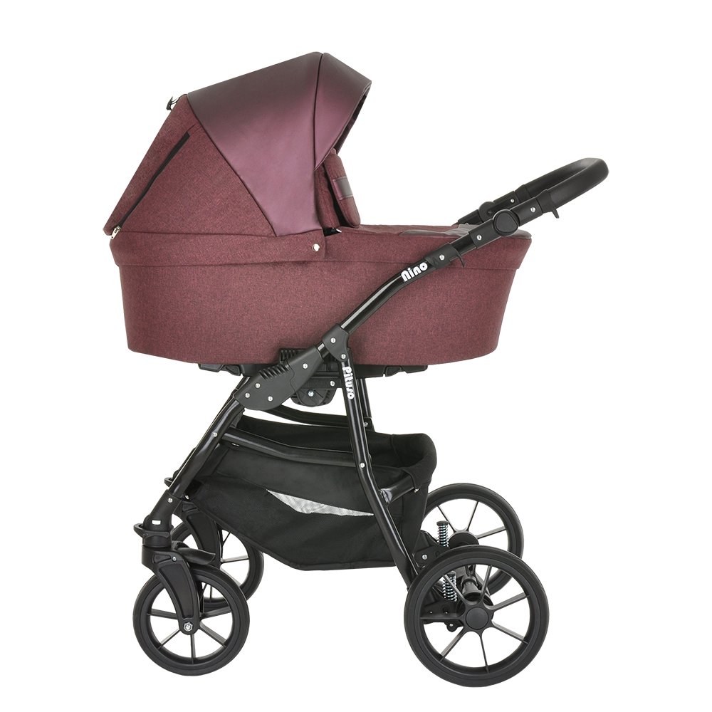 Коляска 2в1  Pituso  Nino Purple+Leather Metalic Purple купить,NaN