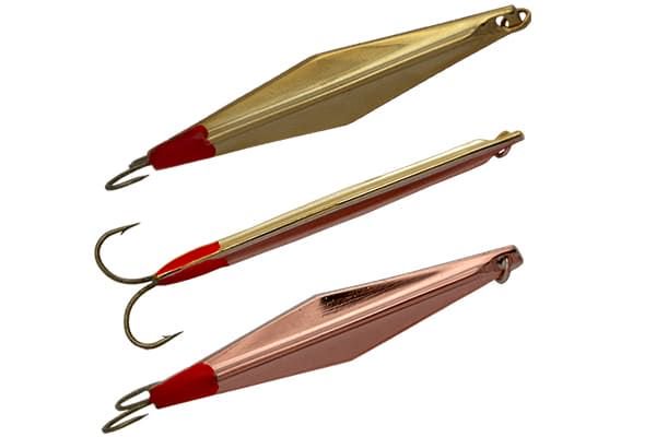 Блесна зимняя Ecopro Joker 55мм 6гр Gold/Copper двойник купить,NaN