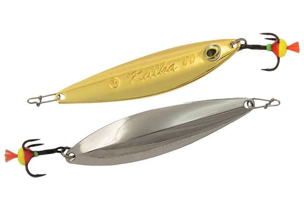 Блесна зимняя Ecopro Killka 60мм 12,5гр Silver/Gold купить,NaN