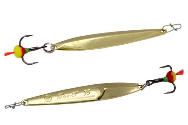 Блесна зимняя Ecopro Scout 65мм 7,5гр Gold купить,NaN