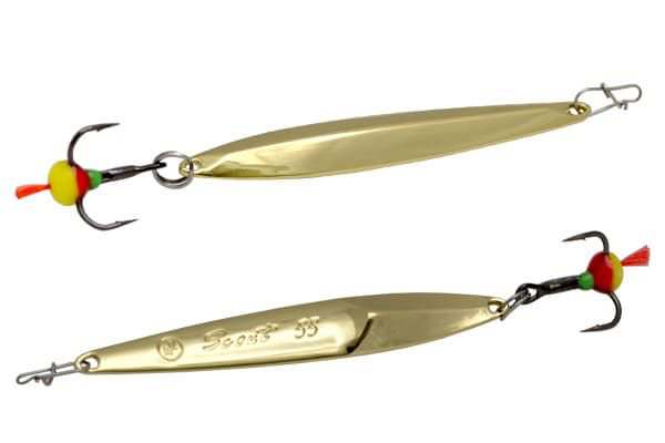 Блесна зимняя Ecopro Scout 65мм 7,5гр Gold купить,NaN