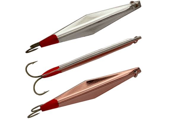 Блесна зимняя Ecopro Joker 55мм 6гр Silver/Copper двойник купить,NaN