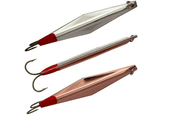 Блесна зимняя Ecopro Joker 55мм 6гр Silver/Copper двойник купить,NaN