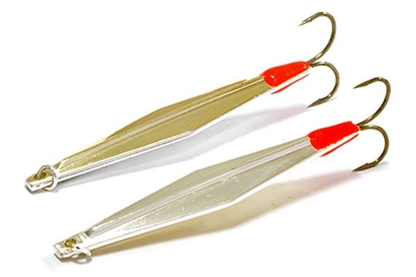 Блесна зимняя Ecopro Joker 55мм 6гр Silver/Gold двойник