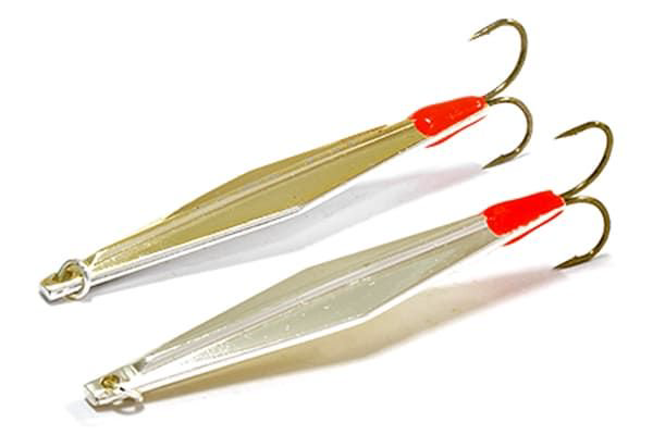 Блесна зимняя Ecopro Joker 55мм 6гр Silver/Gold двойник купить,NaN