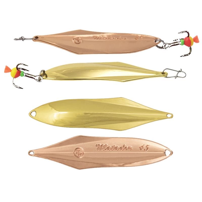 Блесна зимняя Ecopro Matador 45мм 4гр Gold/Copper