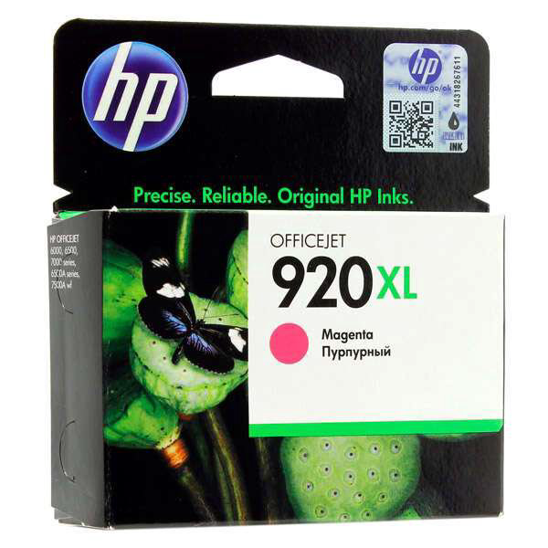 Картридж HP  920XL CD973AE пурпурный