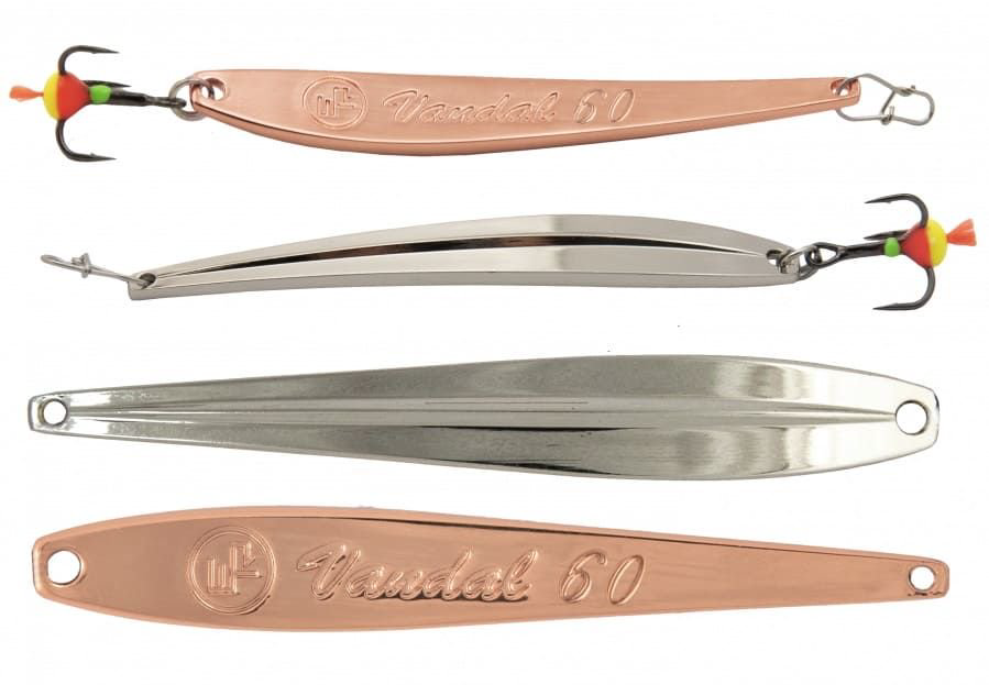 Блесна зимняя Ecopro Vandal 60мм 5гр Silver/Copper купить,NaN