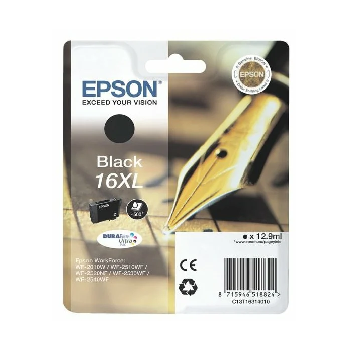 Картридж Epson C13T16314010 черный купить,NaN