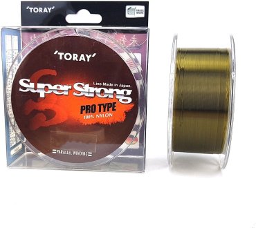 Рыболовная леска Toray Super Strong Pro Type 0.21 мм зеленый