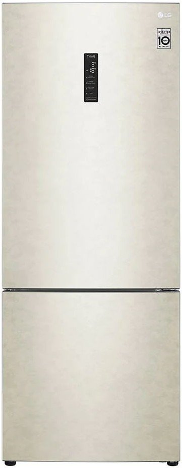 Холодильник LG GC-B569PECM бежевый