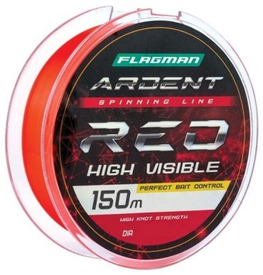 Рыболовная леска Flagman FL02150022 0.22 мм красный