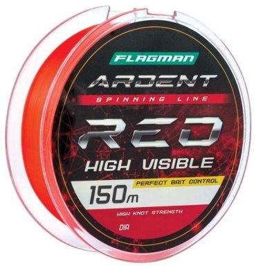 Рыболовная леска Flagman FL02150022 0.22 мм красный купить,NaN