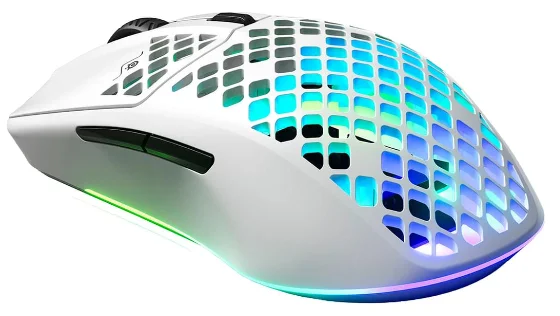 Мышь SteelSeries Aerox 3 2022 Wireless 62608 Snow купить,0