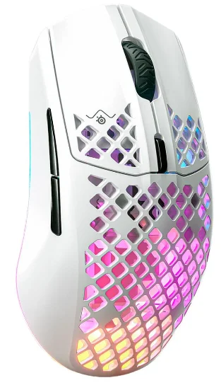 Мышь SteelSeries Aerox 3 2022 Wireless 62608 Snow купить,0