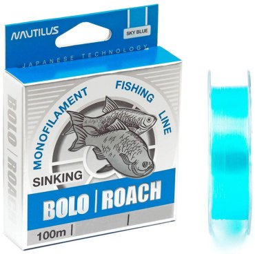 Рыболовная леска NAUTILUS Bolo Плотва 0.14 мм голубой купить,NaN