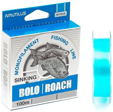 Рыболовная леска NAUTILUS Bolo Плотва 0.14 мм голубой купить,NaN