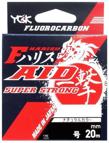 Рыболовная леска YGK F-AID One Strike Harris Super Strong 0.235 мм прозрачный
