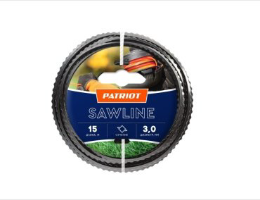 Рыболовная леска Patriot Sawline 805403311 3 мм черная купить,NaN