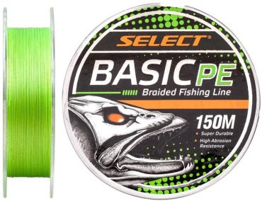 Рыболовная леска SELECT Basic PE 0.08 мм зеленый купить,NaN