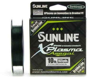 Рыболовная леска Sunline XPlasma Asegai 0.21 мм темно-зеленая купить,NaN