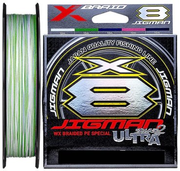 Рыболовная леска YGK X-Braid Jigman Ultra X8 GP-D 0.235 мм мультиколор купить,NaN