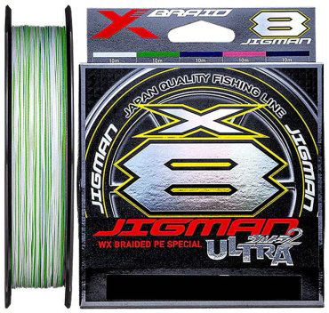 Рыболовная леска YGK X-Braid Jigman Ultra X8 GP-D 0.235 мм мультиколор купить,NaN