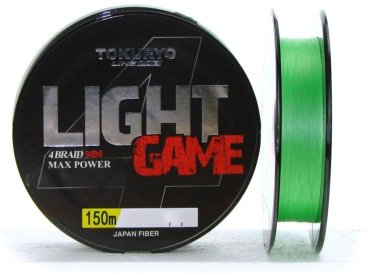 Рыболовная леска TOKURYO Light Game PE 4X 120598 0.153 мм зеленый