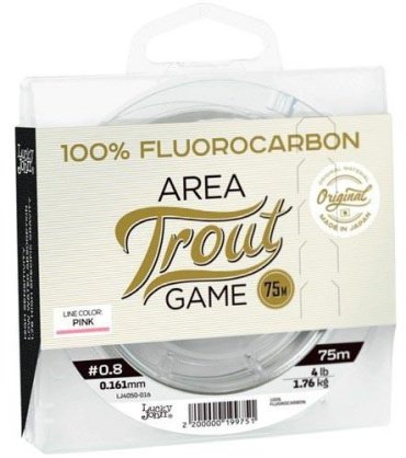 Рыболовная леска Lucky John Area Trout Game 0.23 мм розовый купить,NaN
