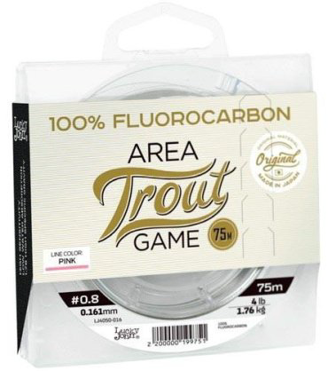 Рыболовная леска Lucky John Area Trout Game 0.23 мм розовый купить,NaN
