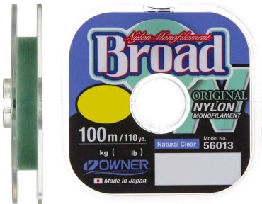 Рыболовная леска Owner Broad Natural Clear 0.5 мм прозрачный купить,NaN
