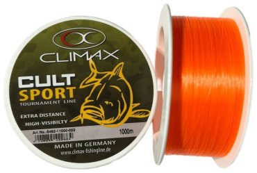 Рыболовная леска Climax 8462-11000-028 0.28 мм оранжевый
