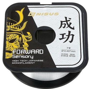 Рыболовная леска Nisus N-FS-0437-100 0.437 мм прозрачный