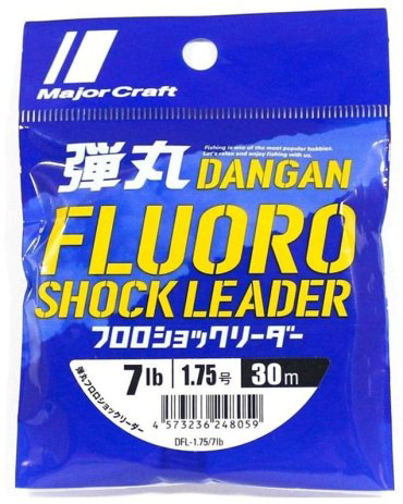 Рыболовная леска Major Craft Fluoro Shock Leader 0.22 мм прозрачный