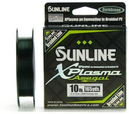 Рыболовная леска Sunline XPlasma Asegai 0.19 мм темно-зеленая