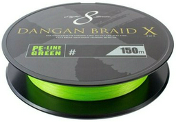 Рыболовная леска Major Craft Dangan Braid DBX8-150/0.6GR 0.08 мм зеленый