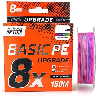 Рыболовная леска SELECT Basic PE 8x 150 м 0.1 мм мультиколор купить,NaN