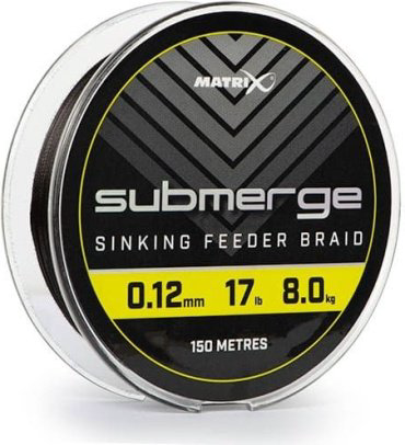 Рыболовная леска Matrix Submerge Braid GBL005 0.12 мм черная купить,NaN